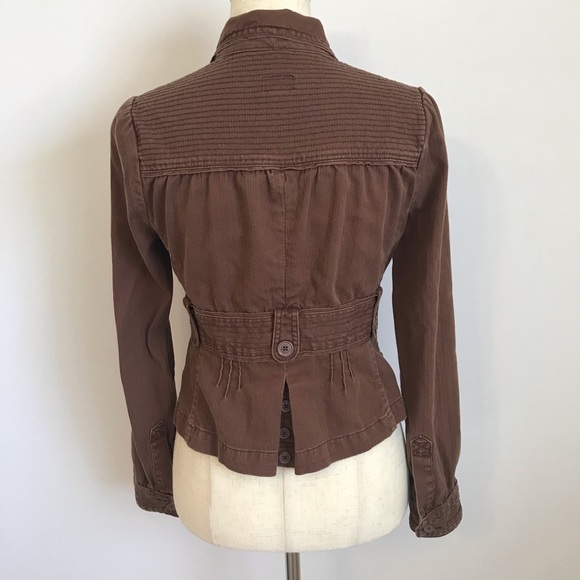 Mossimo Long Sleeve Button Down Blazer Jacket - Picture 2 of 8